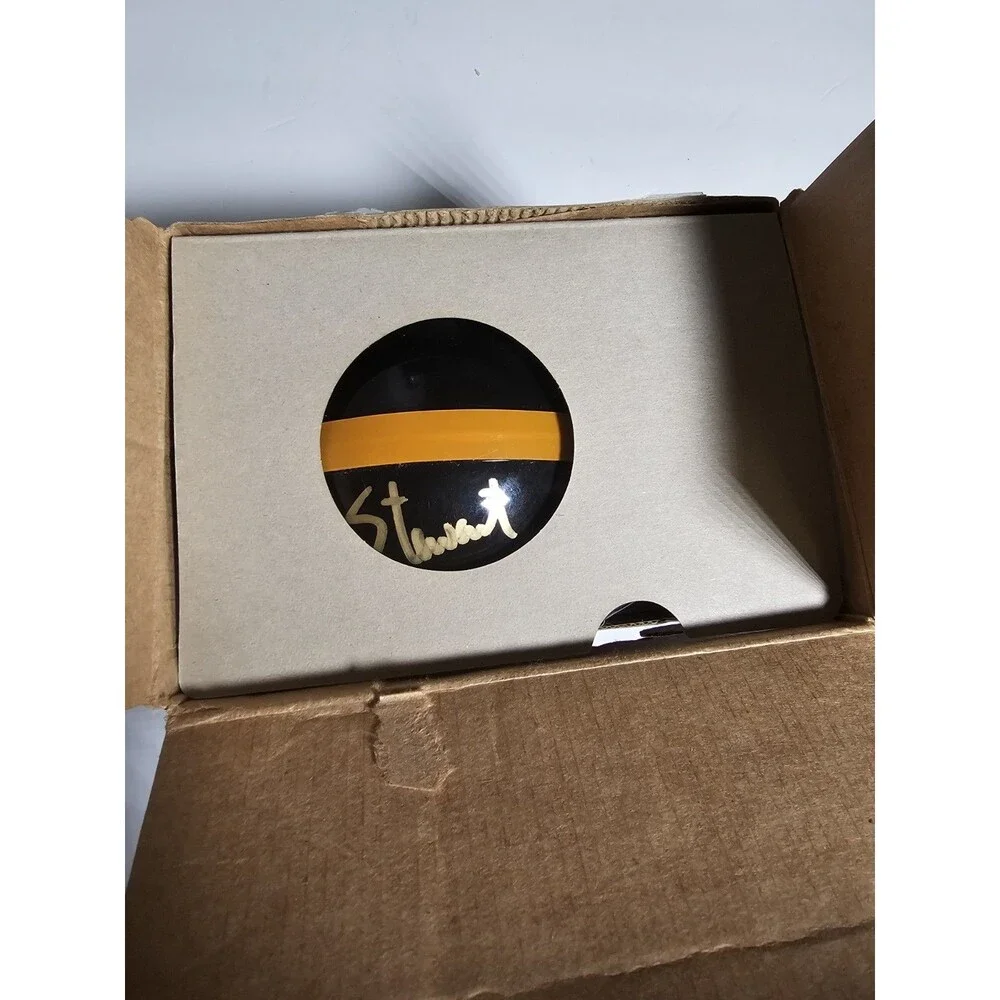 PITTSBURGH STEELERS Kordell Stewart #10 SIGNED Riddell MINI HELMET W/ Box